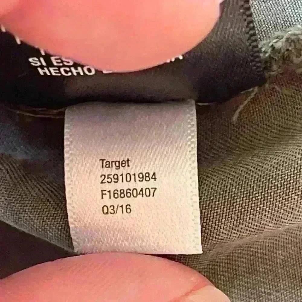 Mossimo Olive Green Button Down Utility Cargo Vest Pockets Medium - Picture 7 of 10